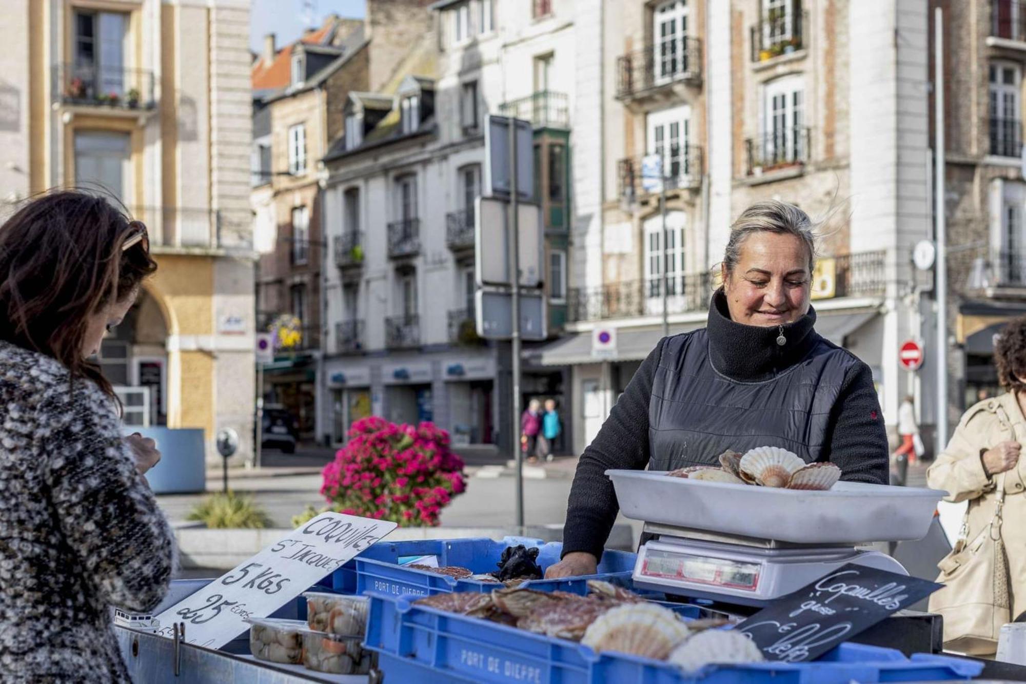 Dm20 - Les Arcades Vue Sur Le Port Apartman Dieppe Kültér fotó
